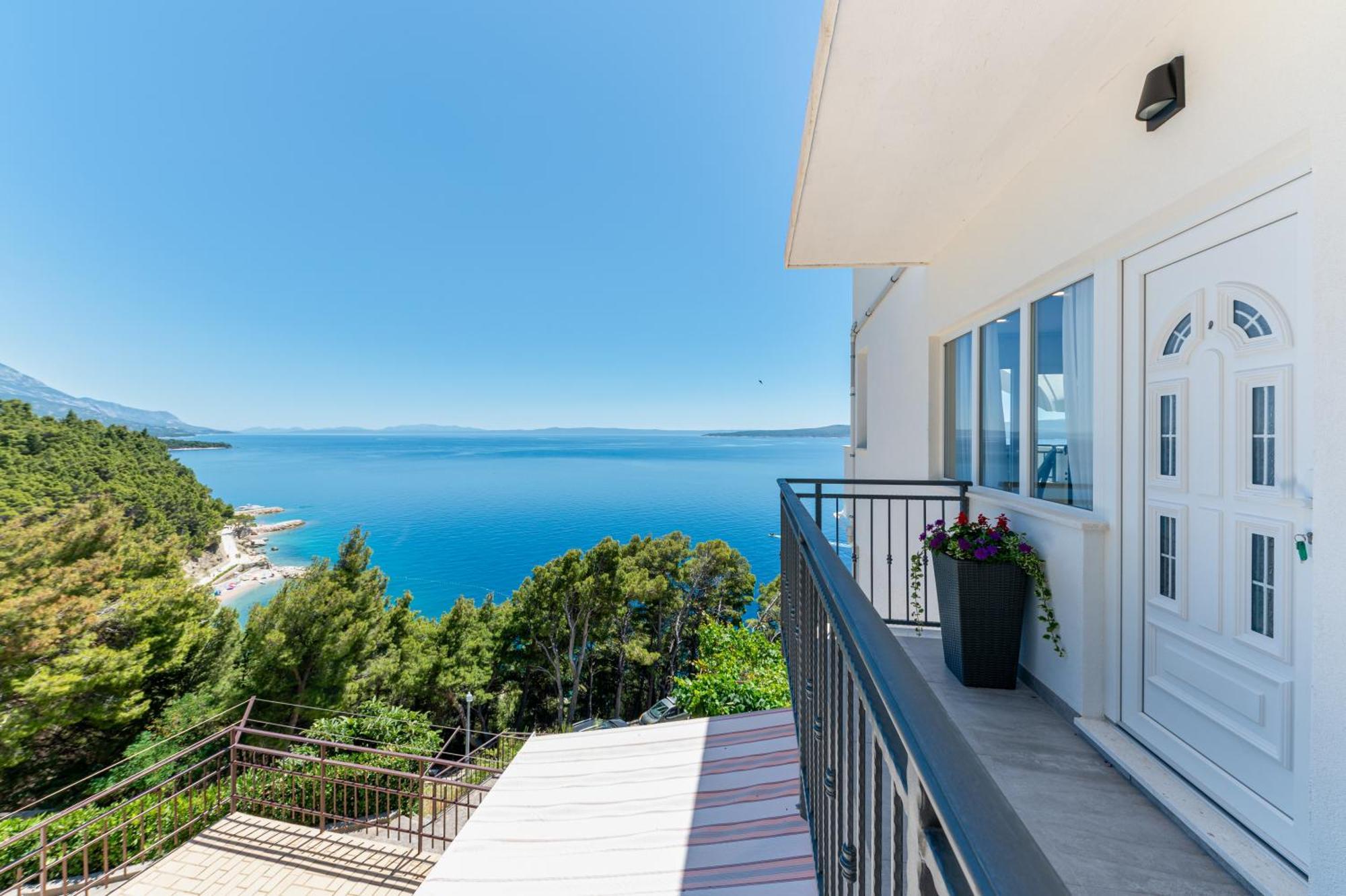 Seaview Apartments Nives Brela Phòng bức ảnh