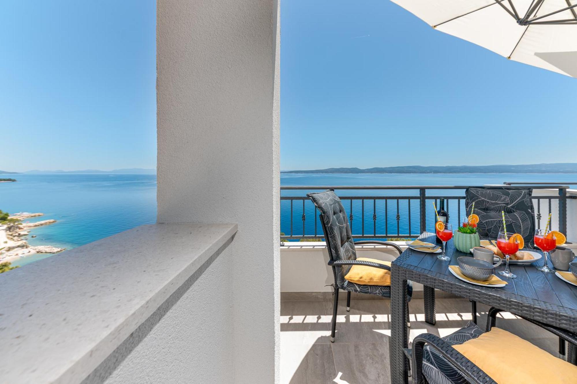 Seaview Apartments Nives Brela Phòng bức ảnh