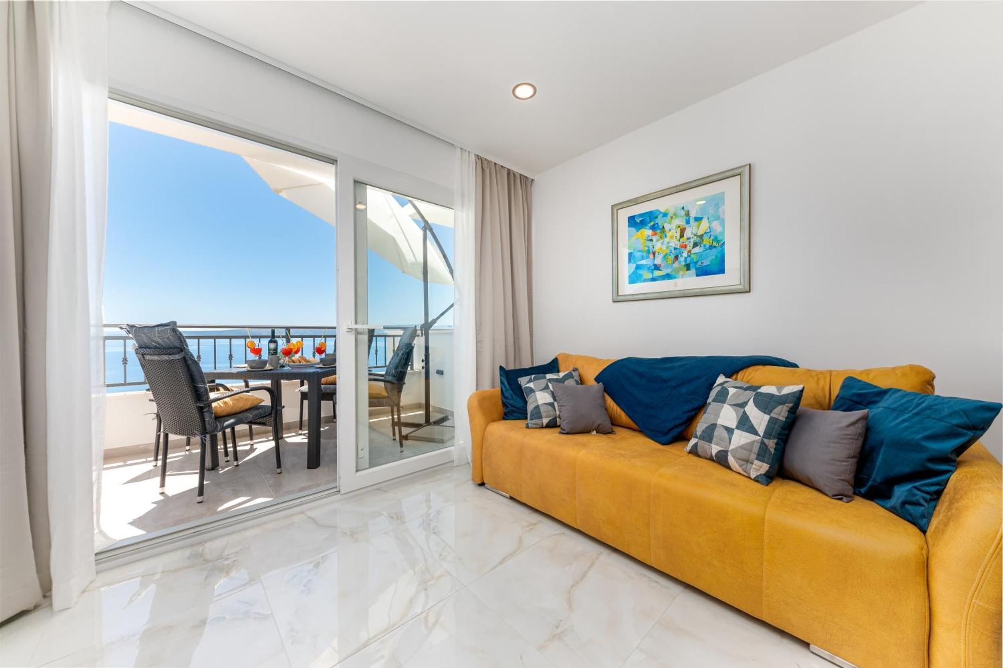 Seaview Apartments Nives Brela Ngoại thất bức ảnh