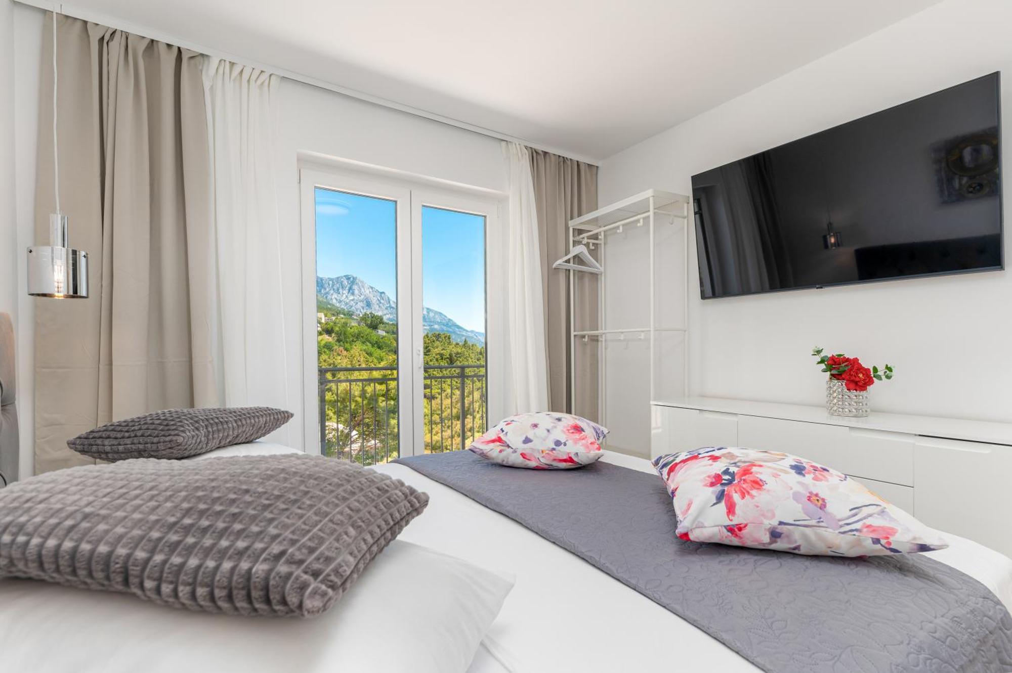 Seaview Apartments Nives Brela Ngoại thất bức ảnh