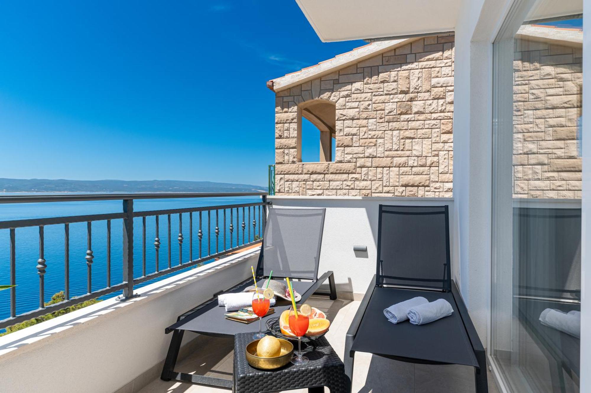 Seaview Apartments Nives Brela Phòng bức ảnh
