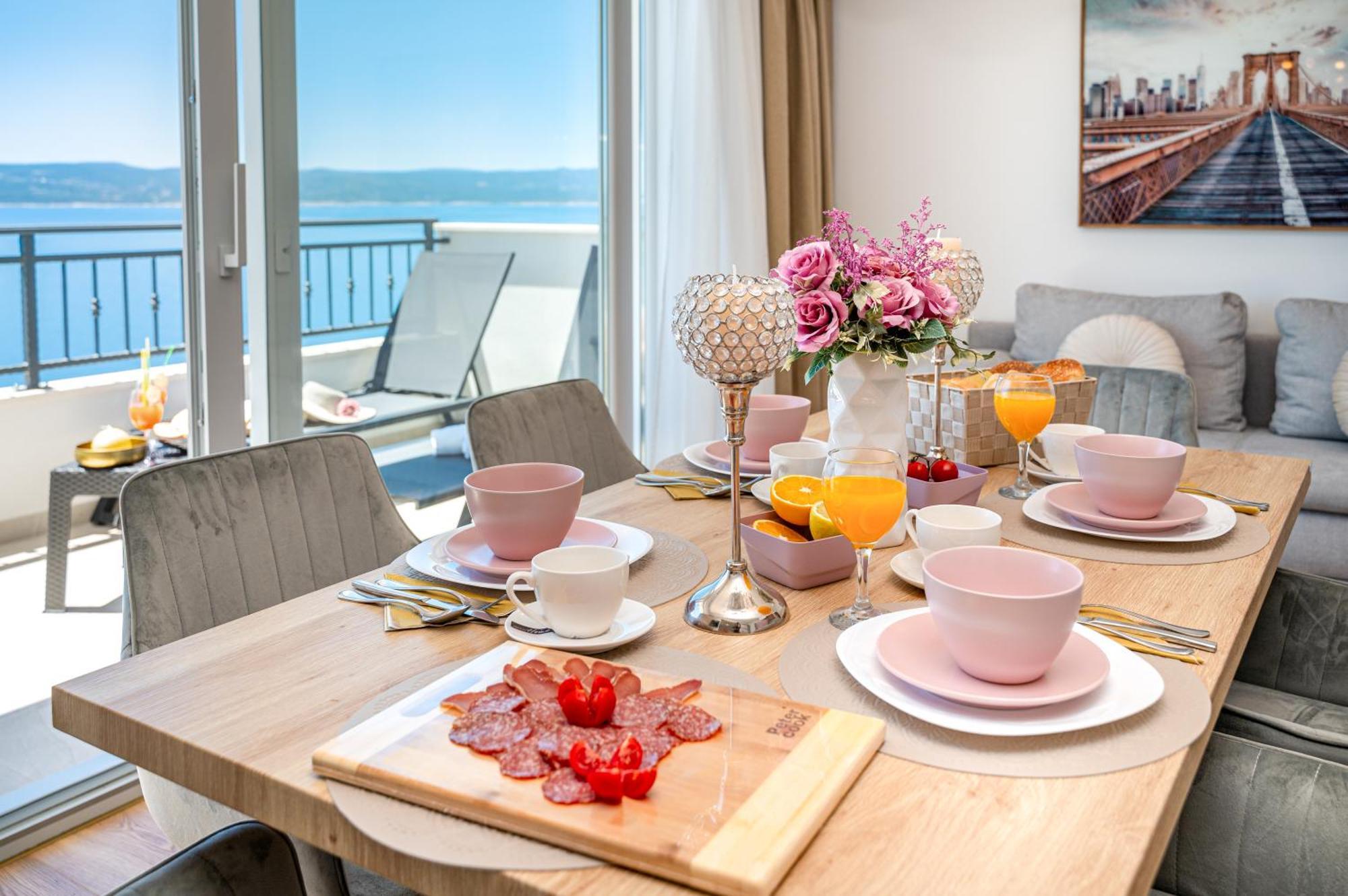 Seaview Apartments Nives Brela Phòng bức ảnh